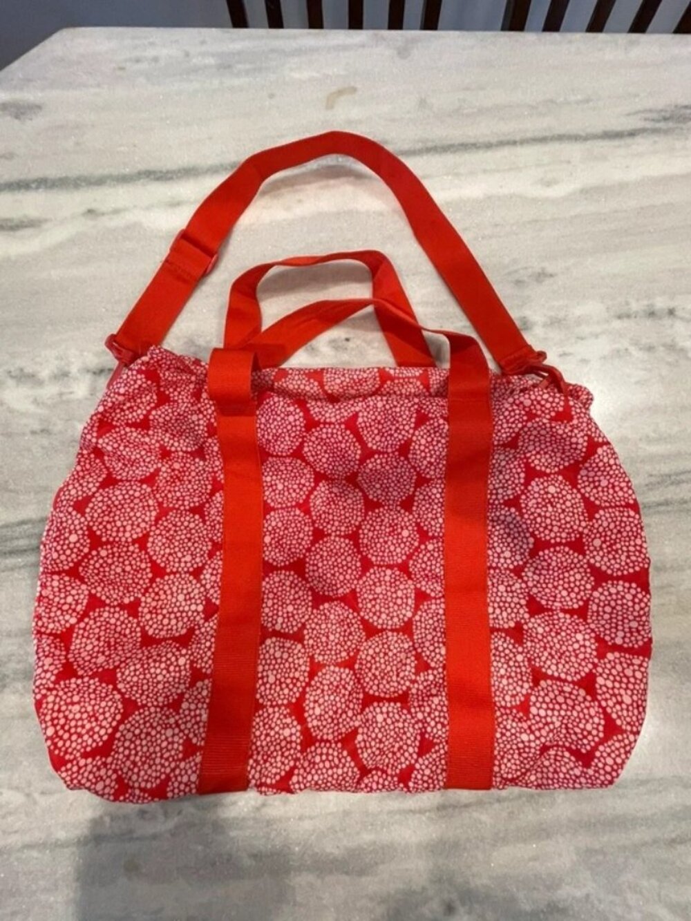 IKEA Red Duffel Bag